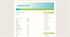 Desktop Screenshot of ladvaibhavi.com